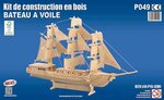 Maquette en bois Voilier