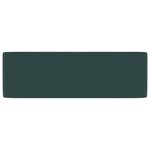 vidaXL Lavabo de luxe Vert foncé mat 41x30x12 cm Céramique