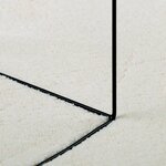vidaXL Tapis OVIEDO à poils courts crème 120x170 cm