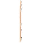 vidaXL Tête de lit murale 147x3x60 cm Bois massif de pin
