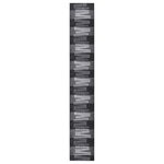 vidaXL Tapis de couloir antidérapant Anthracite 67x450 cm