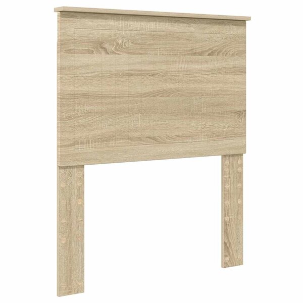 vidaXL Tête de lit Chêne Sonoma 80 cm Bois d'ingénierie