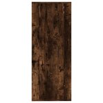 vidaXL Meuble TV mural Chêne fumé 40x34 5x100 cm