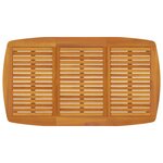 vidaXL Ensemble à manger de jardin 5 Pièces Bois d'acacia solide