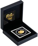 Pièce de monnaie en Or 3000 Francs g 0.031 (1/1000 oz) Millésime Gold Gift GOLDEN BELLS 1/1000