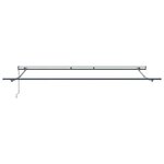 vidaXL Auvent Rétractable Gris clair 400 × 300 cm tissu