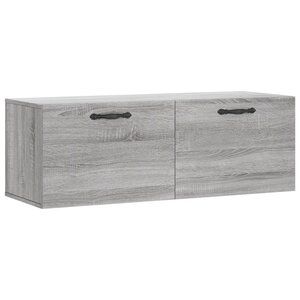 vidaXL Armoire murale sonoma gris 100x36 5x35 cm bois d'ingénierie