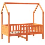 vidaXL Cadre de lit enfant avec tiroirs sans matelas 70x140 cm bois