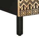 vidaXL Buffet 60x33 5x75 cm bois de manguier brut massif