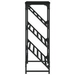 vidaXL Étagère à chaussures noir 90x30x85 cm bois d'ingénierie