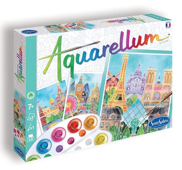 Aquarellum GM Les capitales