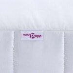 vidaXL Matelas en mousse Blanc 80 x 200 cm tissu