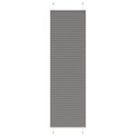vidaXL Store plissé anthracite 55x200 cm largeur du tissu 54 4 cm