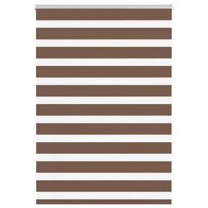 vidaXL Store zèbre marron 95x150 cm largeur du tissu 90 9 cm polyester