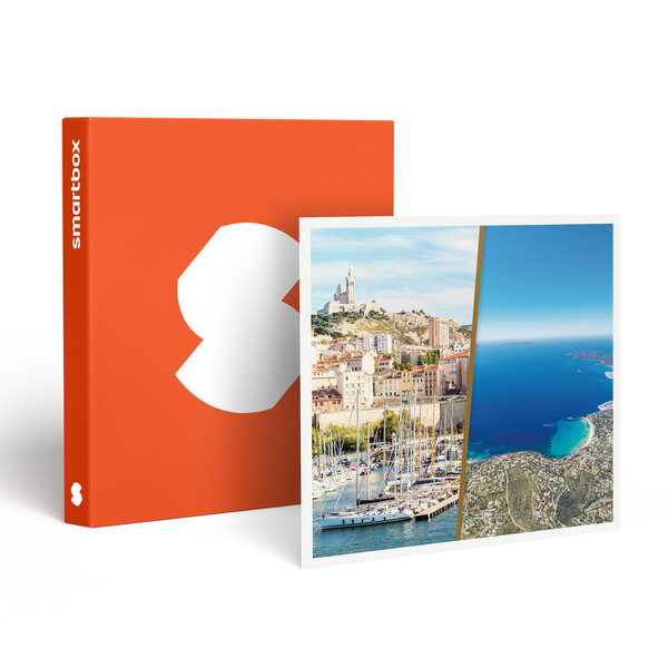 SMARTBOX - Coffret Cadeau 2 jours à Marseille avec vol en hélicoptère au-dessus du littoral -  Multi-thèmes