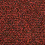 vidaXL Tapis d'escalier autocollants Rectangulaire 15Pièces 76x20cm Rouge
