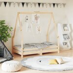 vidaXL Cadre de lit pour enfant 70x140 cm bois de pin massif