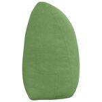 vidaXL Coussin de Dos Vert clair 160 x 24 x 50 cm Velours