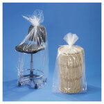 Sachet plastique à soufflets transparent 50 microns raja 40x50x30 cm