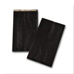 Boîte de 250 pochettes cadeau à soufflet noires 160x270  60 g/m² gpv