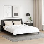 vidaXL Couette Autre 3 Pièces Blanc 200 x 200 cm Bas