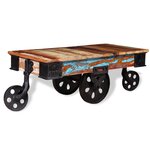 vidaXL Table basse Bois de récupération 90x45x35 cm