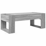 vidaXL Table basse Gris Sonoma 110 x 50 x 41 cm Bois d'ingénierie