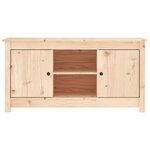 vidaXL Meuble TV 103x36 5x52 cm Bois de pin massif