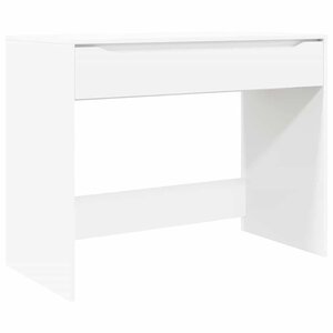 vidaXL Bureau avec tiroir Blanc 100 x 50 x 78 cm Bois d'ingénierie