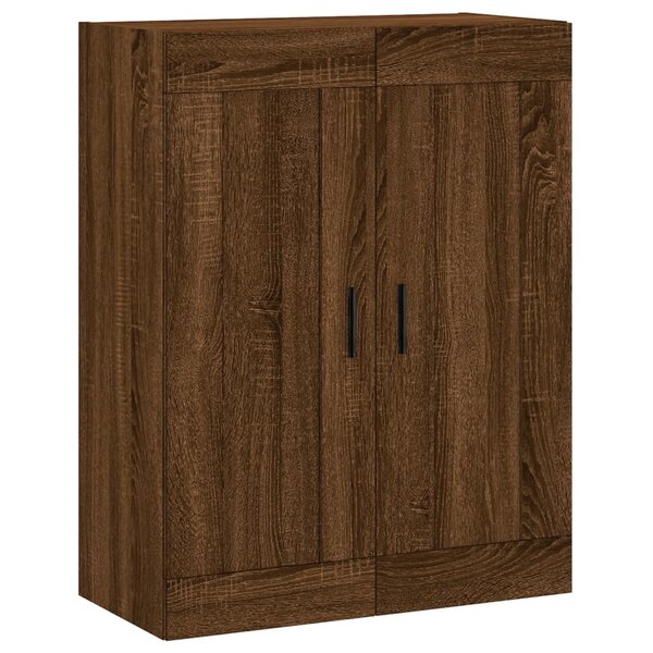 vidaXL Armoire murale chêne marron 69 5x34x90 cm bois d'ingénierie