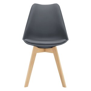 Lot de 6 chaises de salle à manger fläten similicuir hêtre gris 03_0006780