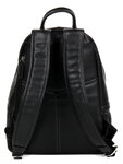 Sac à dos business en cuir - sac ordinateur - 	L32.0 x H37.5 x P11.0 cm - KATANA - 69513-Noir