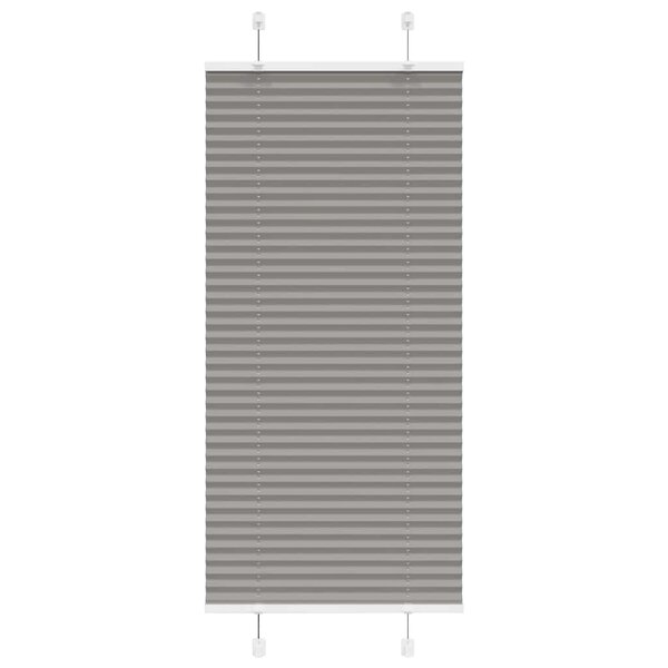 vidaXL Store plissé anthracite 60x100 cm largeur du tissu 59 4 cm