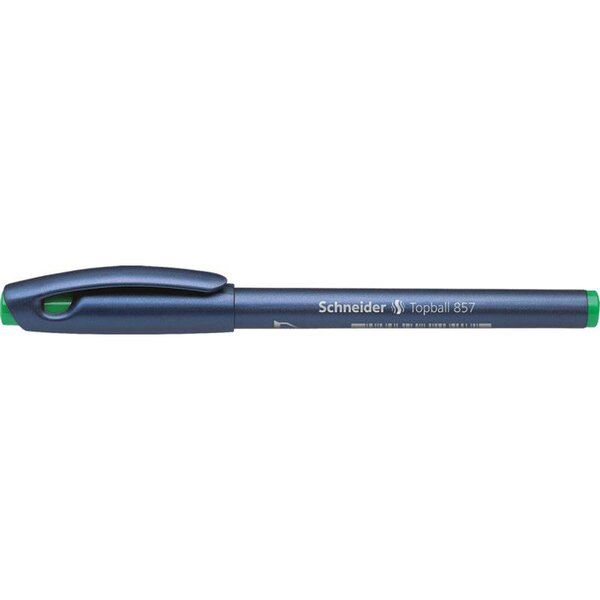 Roller à encre Topball 857 06 vert SCHNEIDER