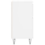 vidaXL Buffets 2 Pièces blanc 40x35x70 cm bois d’ingénierie