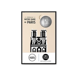 Mini médaille Monnaie de Paris 2016 - Notre-Dame de Paris