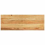 vidaXL Marches d'escalier 2 Pièces marron clair 70x25x2 cm chêne massif
