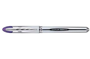 Roller encre liquide Vision Elite UB200 Pte Moy. 0,8mm Violet UNI-BALL
