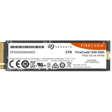 Disque SSD Interne - SEAGATE - FireCuda 530 - 2To - NVMe - La Poste