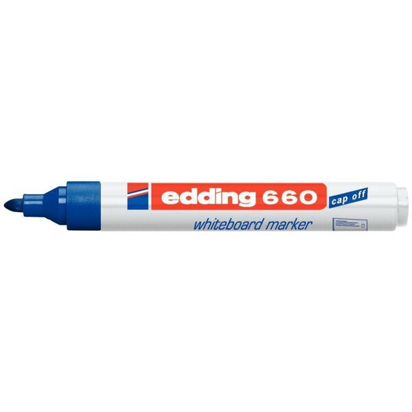 Marqueur edding 660 bleu