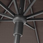 Madison Parasol Paros II Luxe 300 cm Taupe