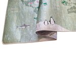 Tapis enfant MONDE 100 x 160 cm - Vert