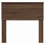 vidaXL Tête de lit Chêne brun 100 cm Bois d'ingénierie