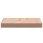 vidaXL Dessus de table 60x40x4 cm rectangulaire bois massif de hêtre