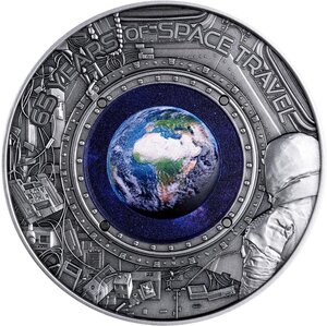 Monnaie WINDOW TO EARTH 5 Oz Argent 5$ Barbados 2026