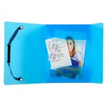 Chemise À Élastique 3 Rabats Polypro Crystal Colour - Format Pocket 12x16cm - Couleurs Assorties - X 25 - Exacompta