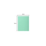Paquet 100 chemises 1 rabat SUPER 160g 24x32cm Vert EXACOMPTA