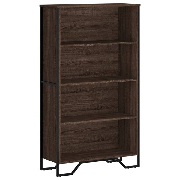 vidaXL Bibliothèque chêne marron 80x31x137 5 cm bois d'ingénierie