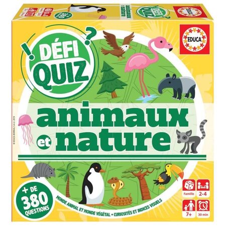 EDUCA defi quiz - animaux et