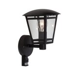 BRILLIANT - RILEY Applique extérieure - detecteur inclus - coloris noir